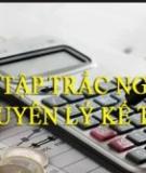 Bài tập trắc nghiệm nguyên lý kế toán [kèm đáp án chi tiết]