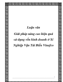 Luận van - Giải pháp nâng cao hiệu quả sử dụng vốn kinh doanh ở Xí Nghiệp Vận Tải Biển Vinafco