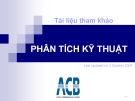 Tài liệu tham khảo Phân tích kỹ thuật chi tiết, chuẩn nhất