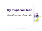 Bài giảng kỹ thuật cảm biến Đào Đức Thịnh [PDF]