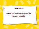 Phân tích doanh thu của doanh nghiệp: Chương II [chuẩn SEO]