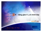 Kỹ năng giao tiếp & trình bày