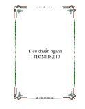 Tiêu chuẩn ngành 14TCN118,119