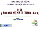Báo cáo "Sự ô nhiễm nước mặt thành phố Đà Nẵng"