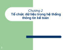 Tổ chức dữ liệu trong hệ thống thông tin kế toán: Kinh nghiệm và Giải pháp