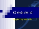 BJT và ứng dụng: Kỹ thuật điện tử (Nguyễn Duy Nhật Viễn) - Chương 3