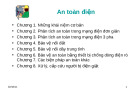 Bài giảng An toàn điện: Tổng hợp kiến thức chuẩn nhất