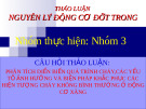 Bài Thảo Luận Nguyên Lý Động Cơ Đốt Trong: Kinh Nghiệm và Phân Tích