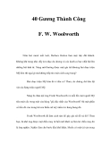 F. W. Woolworth 