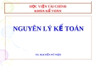Nguyên Lý Kế Toán: Tổng Quan và Ứng Dụng