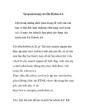 Sự quan trọng của file Robots.txt 