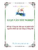 Đề tài: Công tác đào tạo và phát triển nguồn nhân lực tại công ty Sông Đà