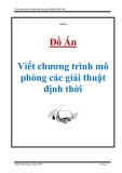 Đồ án: Viết chương trình mô phỏng các giải thuật định thời