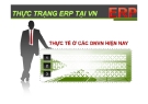 THỰC TRẠNG ERP TẠI VN