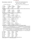 Đề thi tuyển sinh Đại học môn Anh Văn khối D 2011 - Đề 2