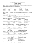 Đề thi thử Đại học, Cao đẳng năm 2010-2011 - Đề 1
