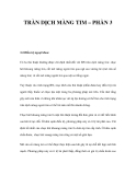 TRÀN DỊCH MÀNG TIM – PHẦN 3 