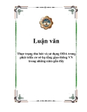Thực trạng thu hút và sử dụng ODA trong phát triển cơ sở hạ tầng giao thông VN trong những năm gần đây