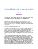 Hướng dẫn lập trình cơ bản và nâng cao với Android 18