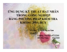 Bài giảng ứng dụng kỹ thuật hạt nhân trong công nghiệp bằng phương pháp kiểm tra không phá hủy