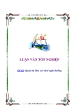 Đề tài "Quản trị khu vui chơi nghỉ dưỡng"