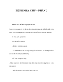 BỆNH NHA CHU – PHẦN 2 