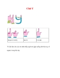GIÁO DỤC MẦM NON Chữ Y