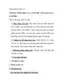 Giáo trình Tin học 12: Khái niệm về Cơ sở dữ liệu và Hệ quản trị Cơ sở dữ liệu (Tiết 4)