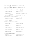 Bài tập toán học chương 3: Tổng hợp bài tập hay và phương pháp giải