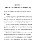 Giáo trình Toán rời rạc: Chương V - Bài toán tối ưu trên đồ thị (Số 1)