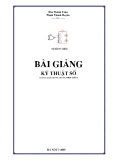 Giáo trình Đại số Boolean và Vi mạch số: Kỹ thuật số, Phần 1 - Chương 1