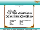 ODA cho an sinh xã hội Việt Nam: Báo cáo thực trạng nguồn vốn