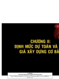 Dự toán xây dựng cơ bản, đấu thầu xây lắp công trình: Chương 2 (Hướng dẫn chi tiết)