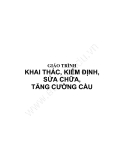 GIÁO TRÌNH KHAI THÁC, KIỂM ĐỊNH, SỬA CHỮA, TĂNG CƯỜNG CẦU - CHƯƠNG 1