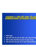 Liên Kết Kinh Tế Quốc Tế: Chương 3 (Phân Tích Chi Tiết)