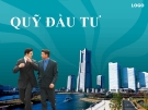 Quỹ đầu tư: Bài thuyết trình [Chuẩn SEO]
