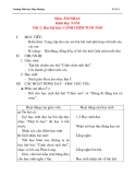 Giáo án âm nhạc lớp 5:  Học bài hát: CÁNH CHIM TUỔI THƠ