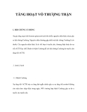 TĂNG HOẠT VỎ THƯỢNG THẬN 