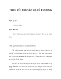 THEO DÕI CHUYỂN DẠ ĐẺ THƯỜNG 