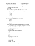 5 Đề kiểm tra HK2 môn Địa 9