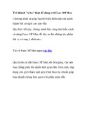 Trở thành "xì ta" thật dễ dàng với Face Off Max 