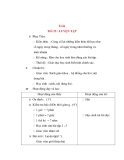 Giáo án lớp 4: Toán: LUYỆN TẬP