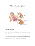 Bệnh Viêm phế quản cấp tính 
