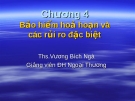 Bảo hiểm hoả hoạn và các rủi ro đặc biệt - phần 1