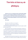 Bức xạ và phóng xạ: Tìm hiểu chi tiết về khái niệm