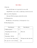 Giáo án lớp 2 môn Tự Nhiên Xã Hội: Bài 3: Hệ cơ 