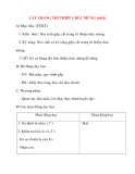 Giáo án lớp 2 môn Thủ Công: CẮT TRANG TRÍ THIẾP CHÚC MỪNG (tiết1) 
