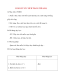 Giáo án lớp 2 môn Thủ Công: LÀM DÂY XÚC XÍCH TRANG TRÍ (tiết2)