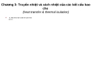Truyền Nhiệt và Cách Nhiệt của Kết Cấu Bao Che: Chương 3