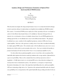 Phân tích, Thiết kế và Đánh giá Hiệu suất của Sợi quang (Optical Fiber)